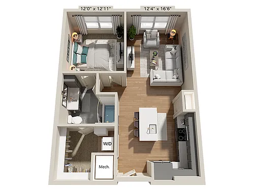Floor plan A4
