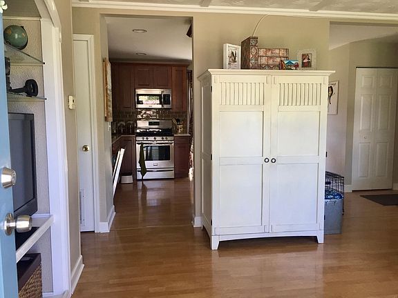 Large open concept living area. This view is from entry.