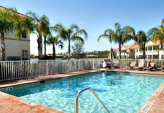 Community pool and Cabana directly across the street