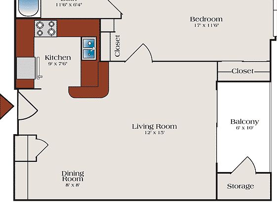 2nd image of 1210 W Adams Blvd APT 103