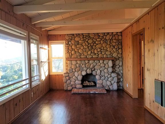Living Room-Riverstone Fireplace