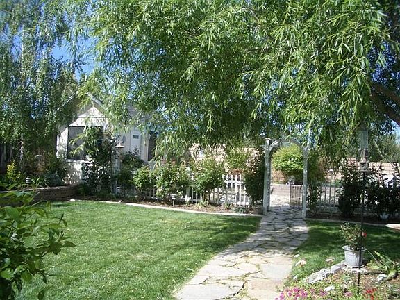 Rear yard fully fenced