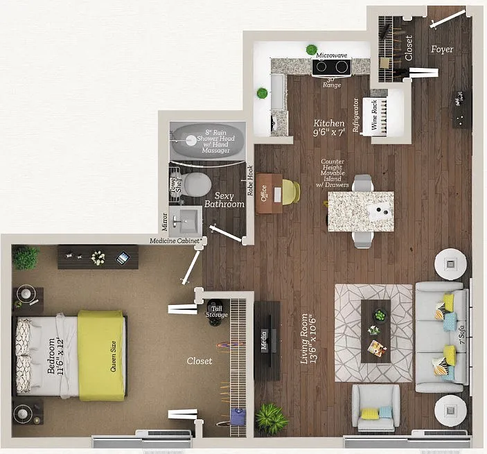 Floor plan A3 Aff