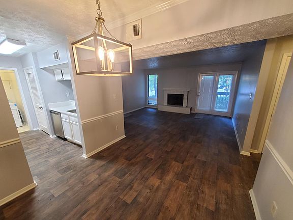 View from dining area