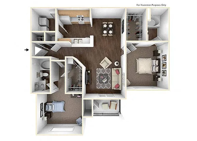 Floor plan Lullwater