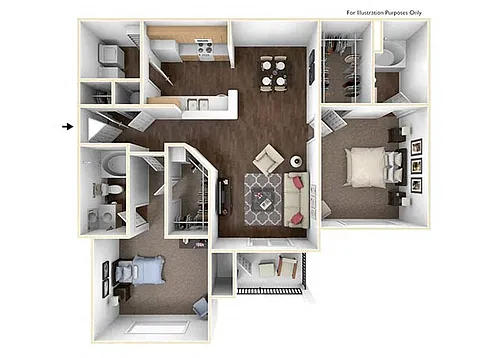 Floor plan Lullwater