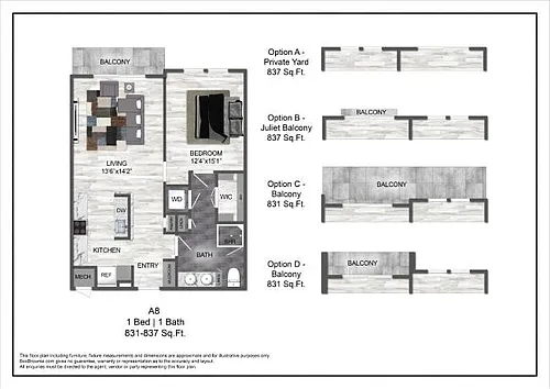 Floor plan A8