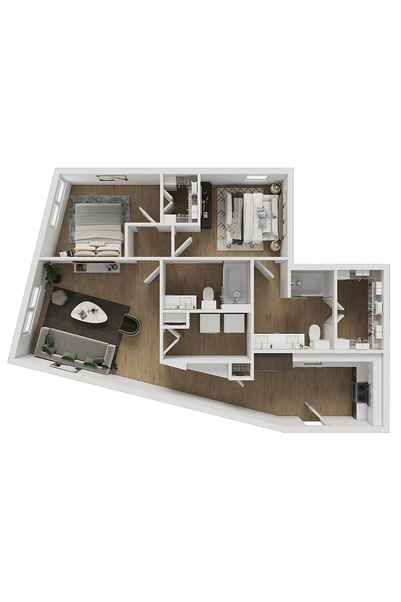 Floor plan B2