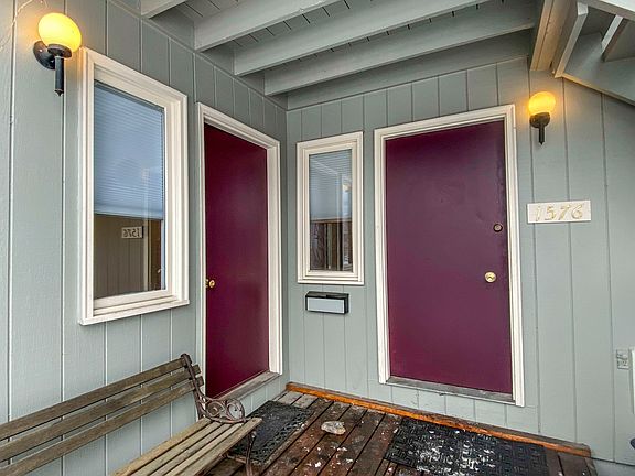 Entrance. Door on left is an entrance to the master bedroom. Door on right is primary door to the apartment.