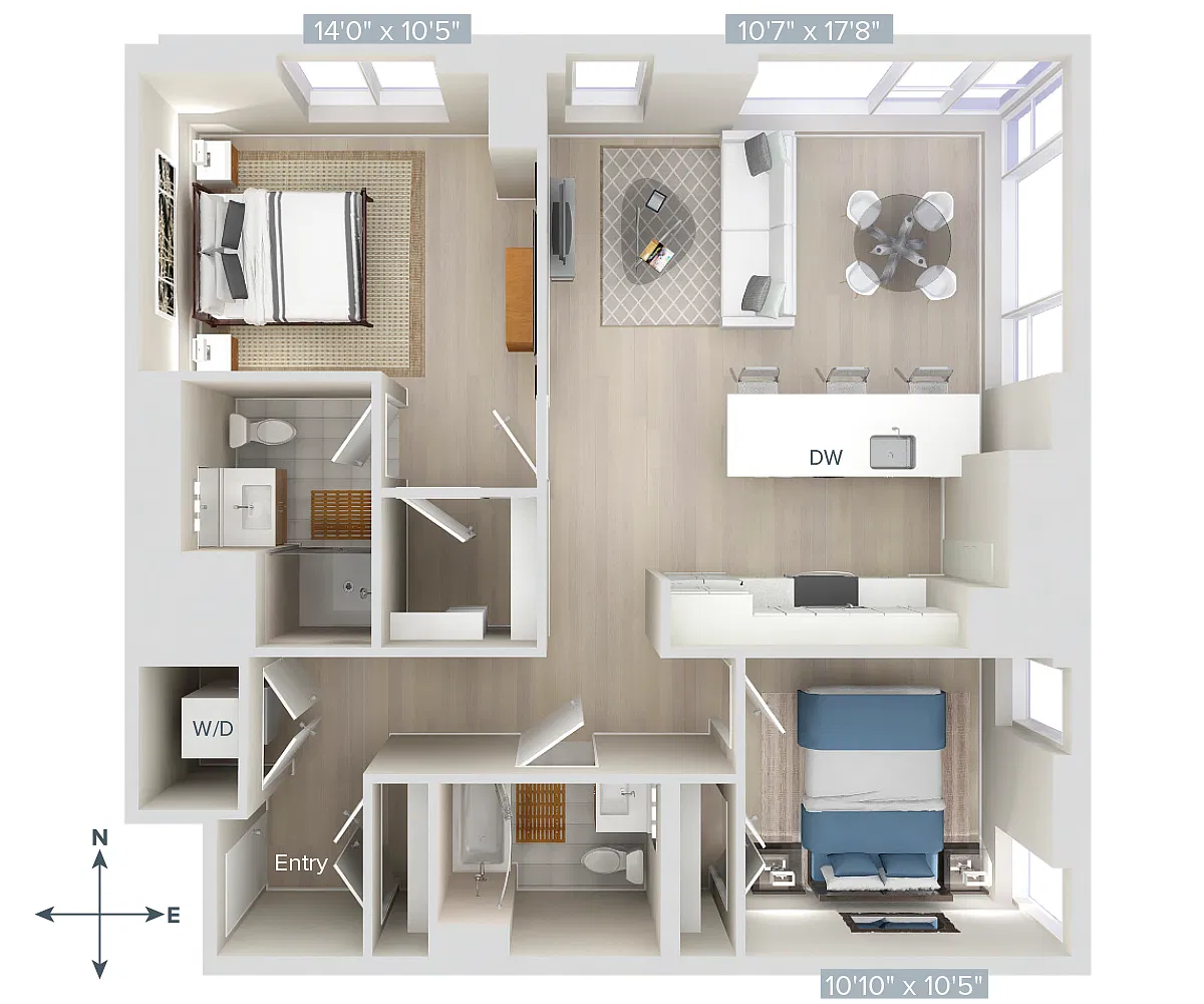 Floor plan B4-1081-Sig