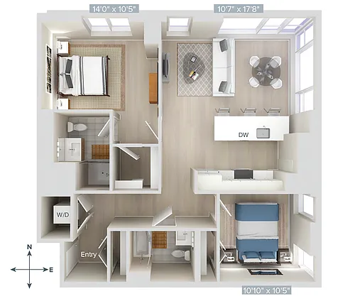 Floor plan B4-1081-Sig