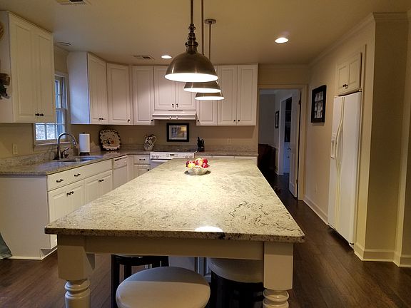 Large kitchen island