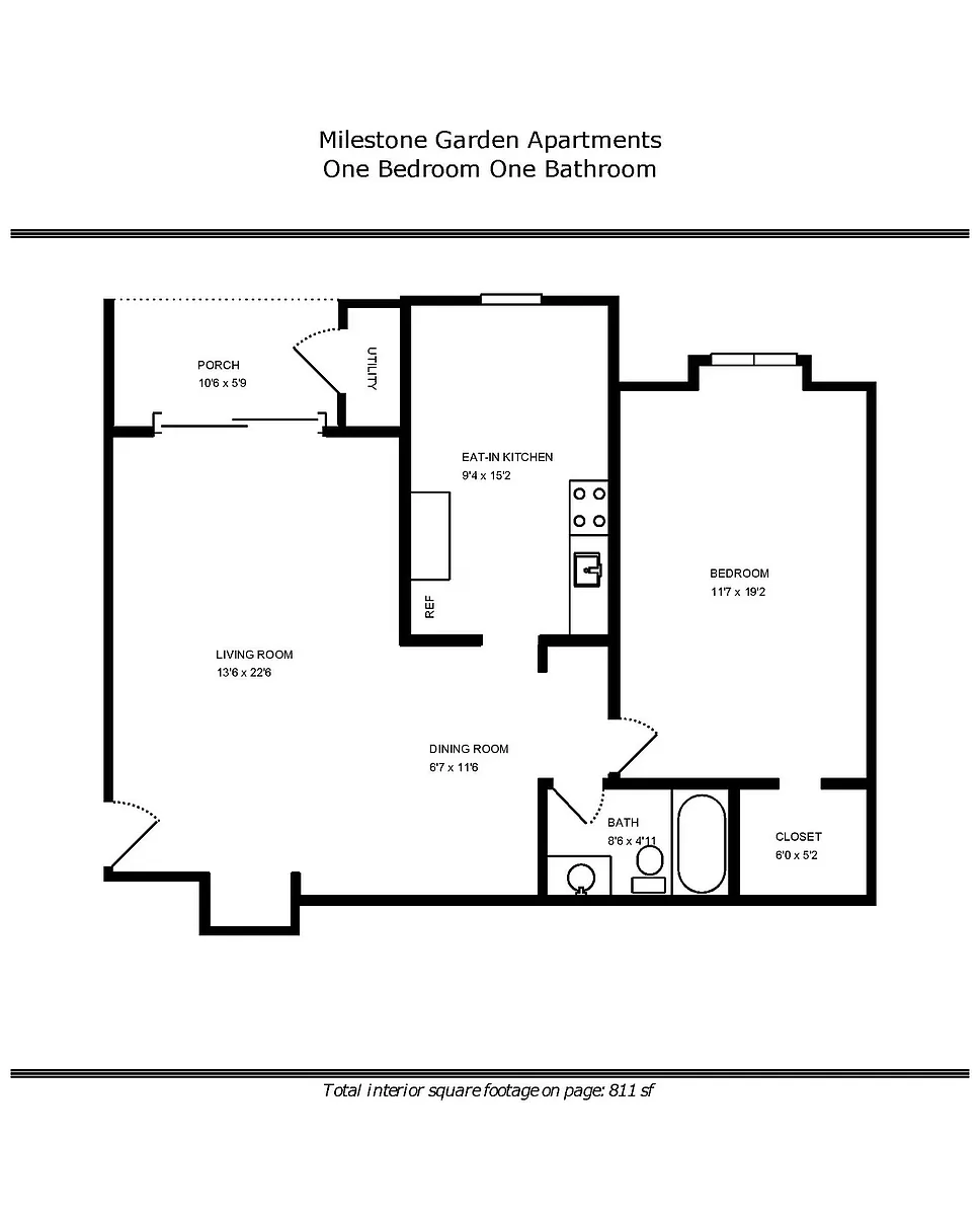Floor plan Cape Charles