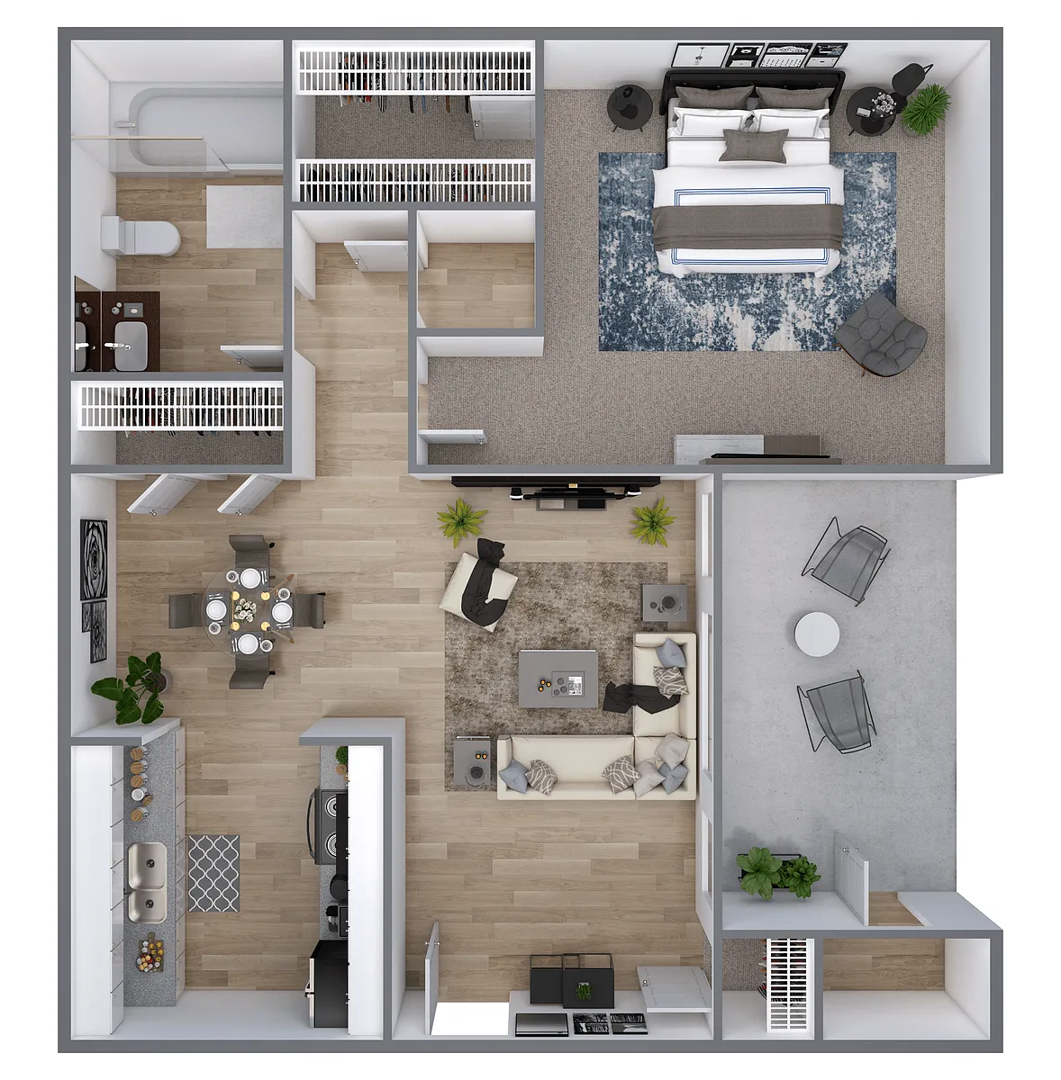Floor plan A1