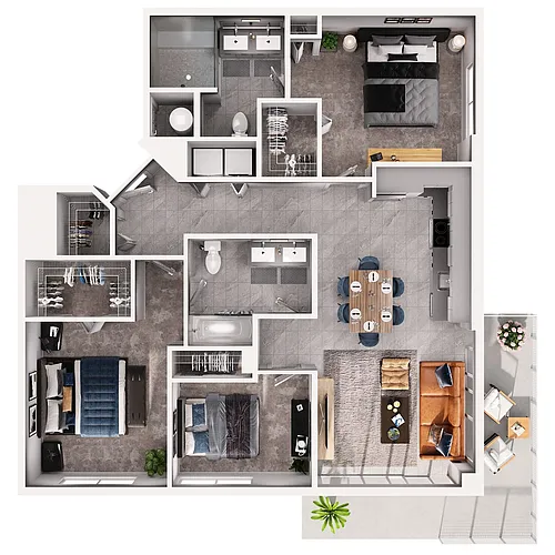 Floor plan C2