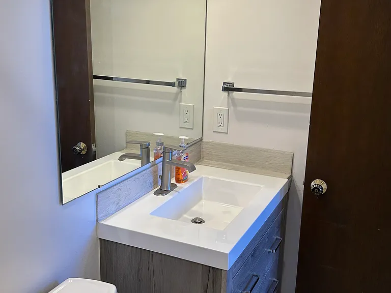 Basement bathroom