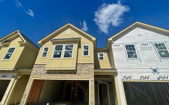 Front Elevation Construction Progress Your new home at 2984 Ben Park Lane.