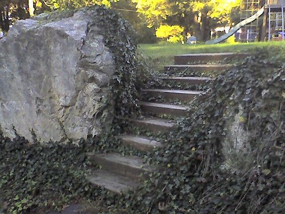 back stairs