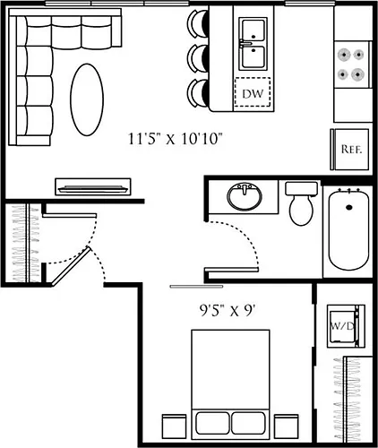 Floor plan UA1