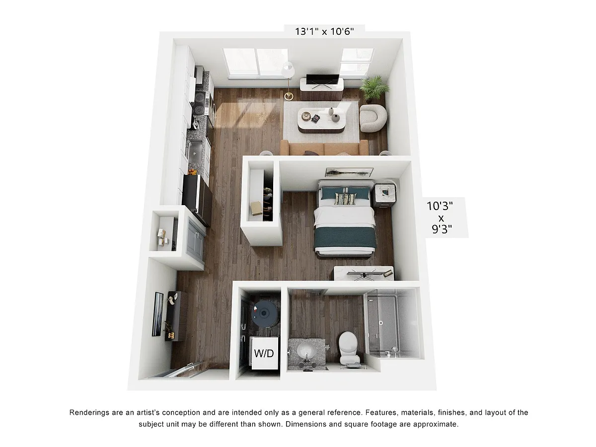 Floor plan The Monarch