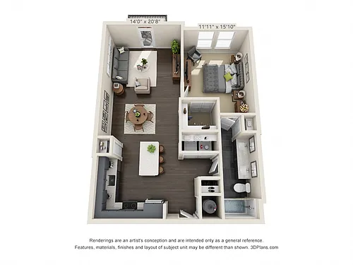 Floor plan Kimball