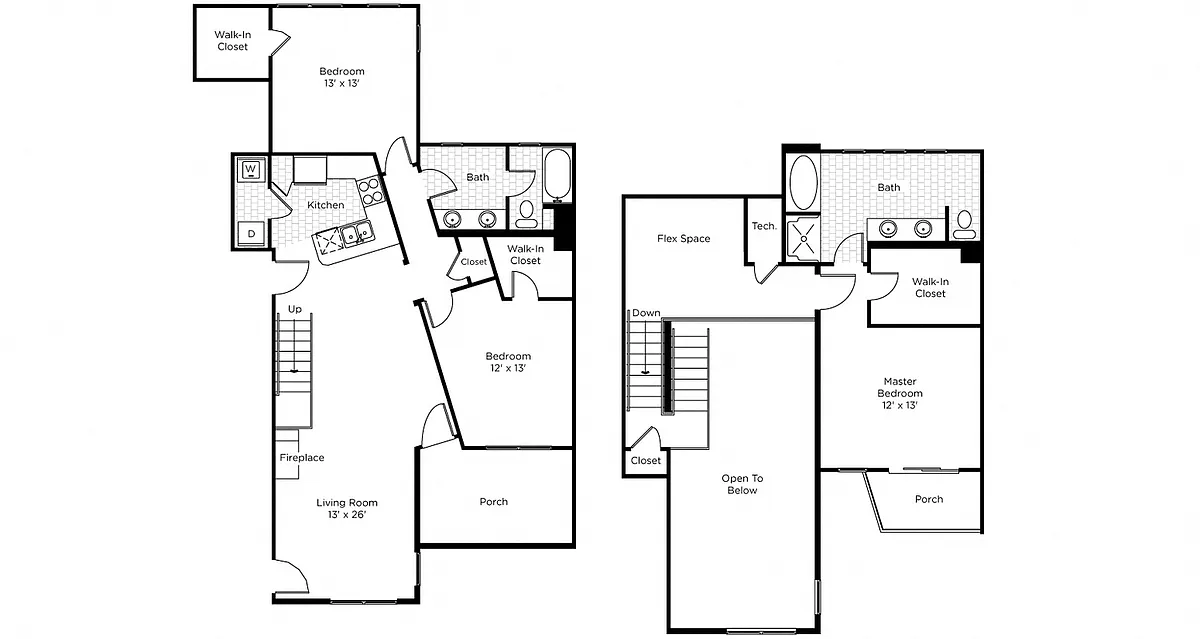 Floor plan Botanica - 3BN