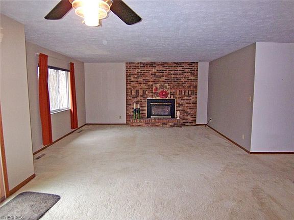 Gas fireplace in the Living Room