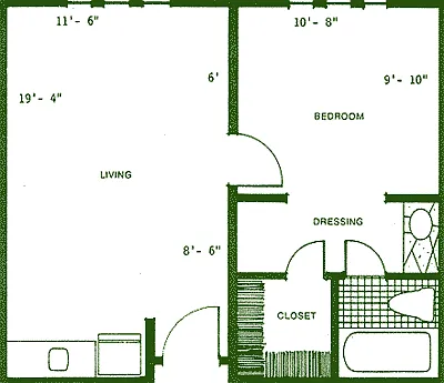Floor plan A1 Reno
