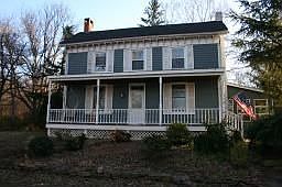 Front Deck/Porch - Mahogany Covered Deck with River Views!!!! 