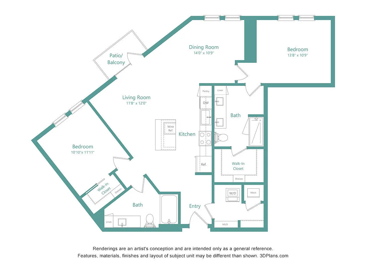 Floor plan B2