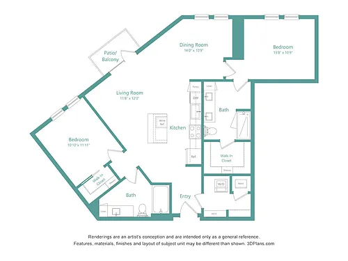 Floor plan B2