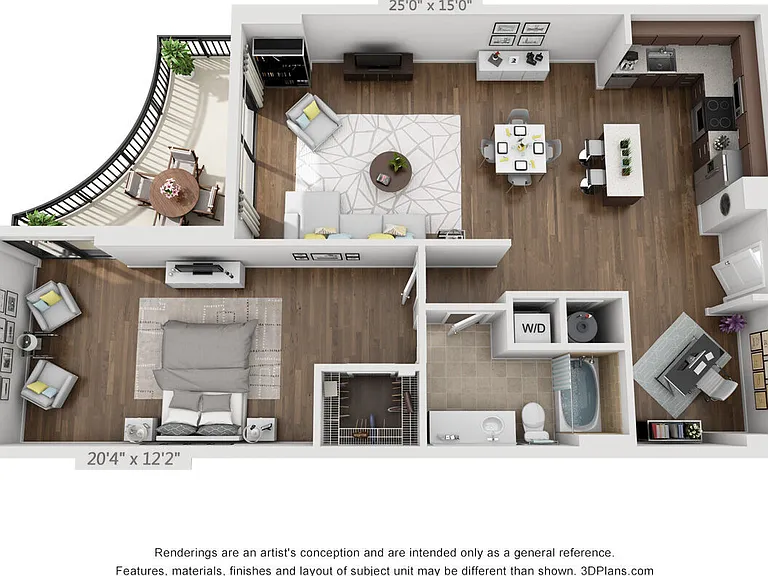 A4 floor plan Worthing Place