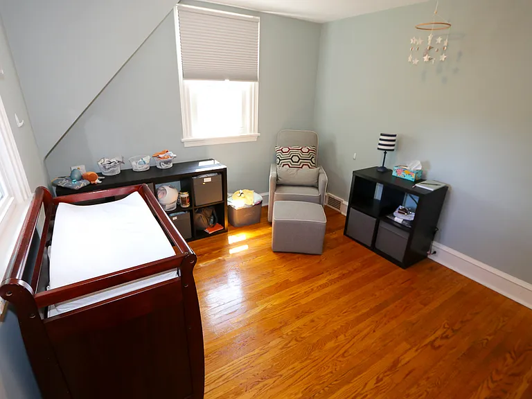 2nd bedroom with hard-wood floors