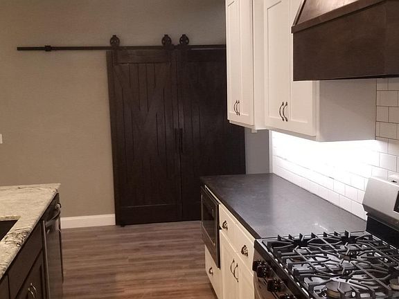 Barn door pantry