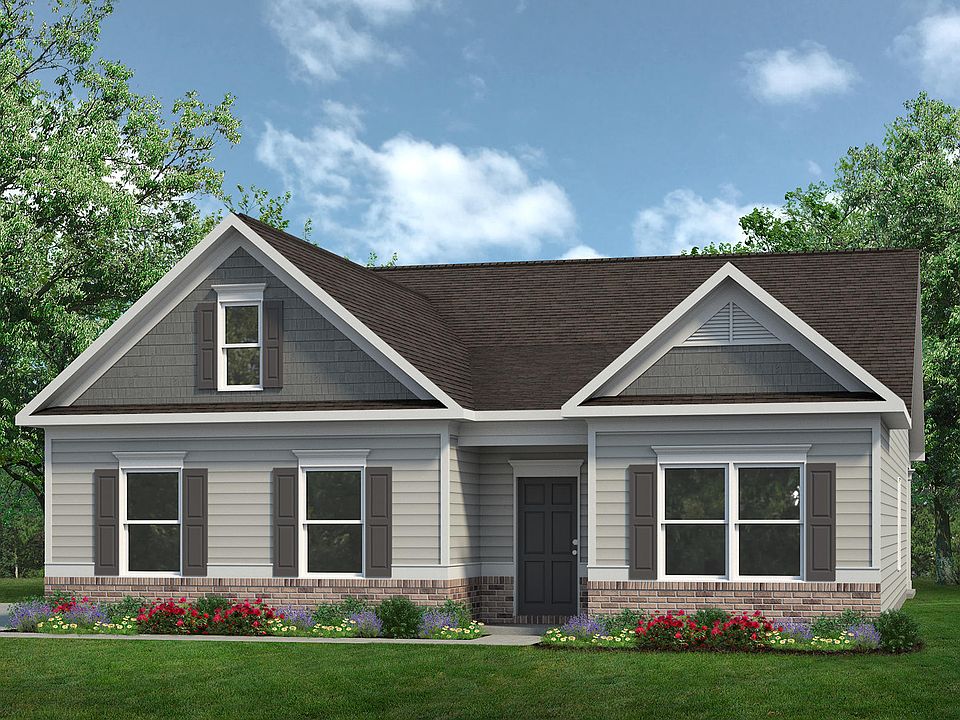 The Langford B Side Entry Garage