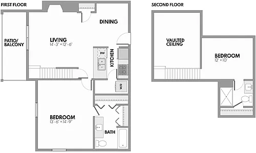 Floor plan Pointe Loft