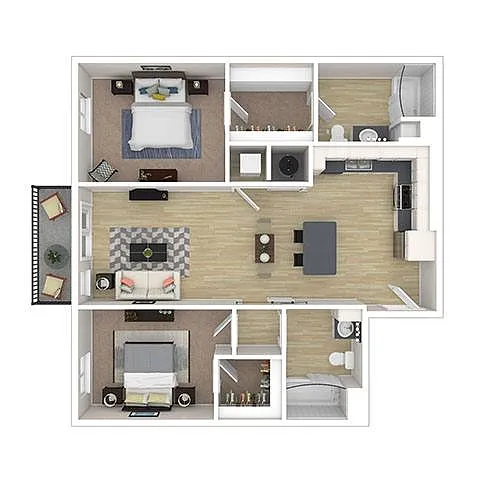 Floor plan B1