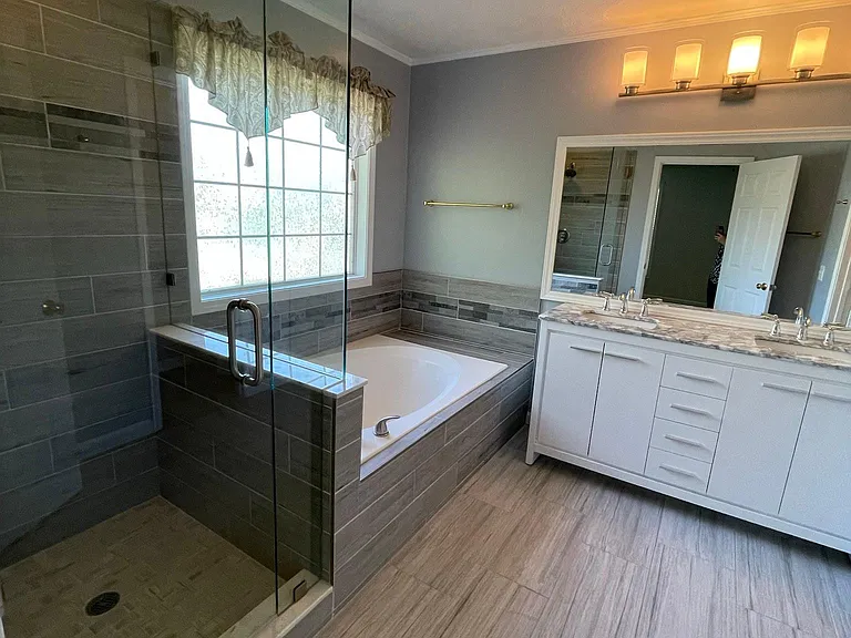 Master bathroom