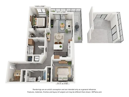 Floor plan B2