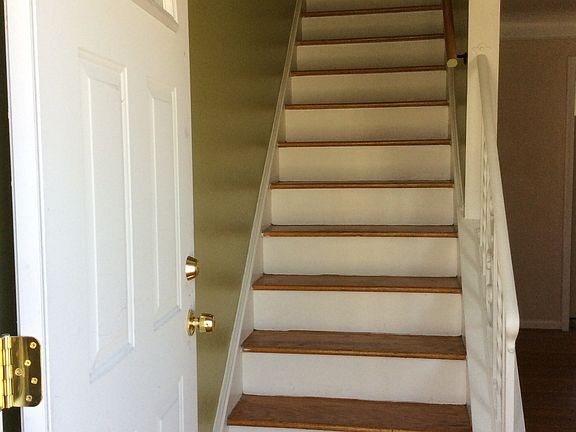 From front door to upstairs