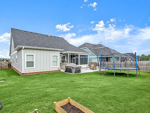 Large backyard 