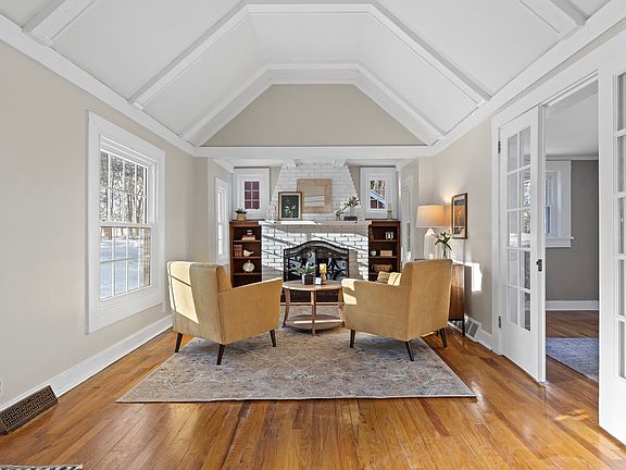 Formal living room when standing near front door