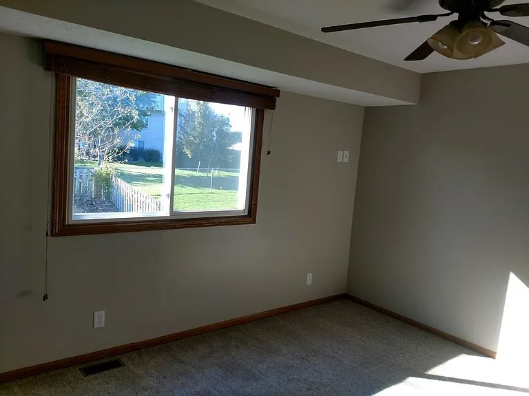 Entering master bedroom