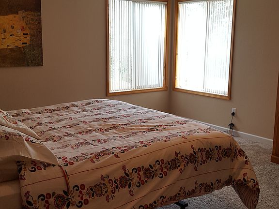 Master bedroom King size bed