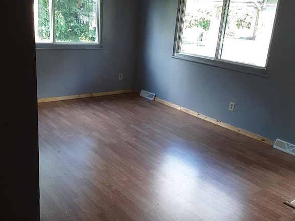 Living Room with new Hard Wood Floors