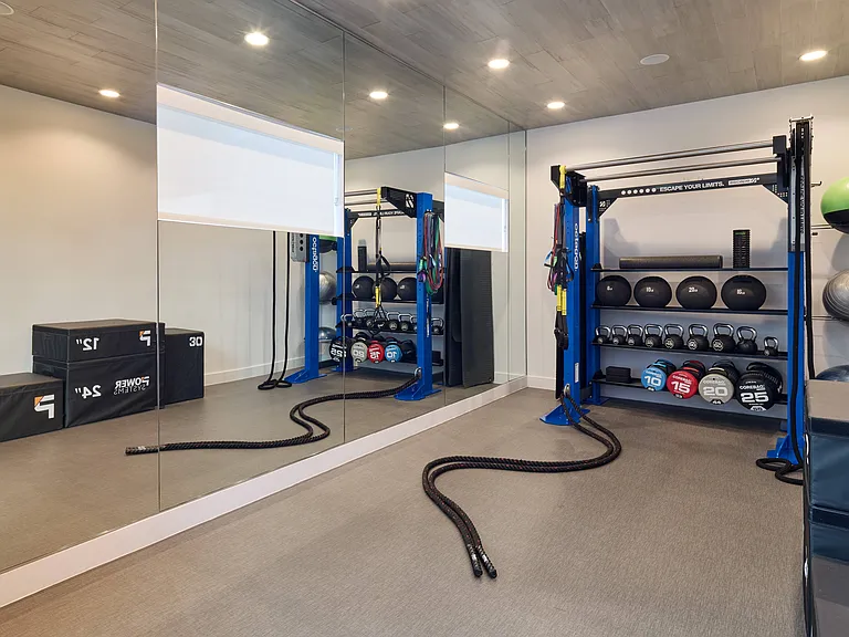 North Building 24-Hour Cardio and Strength Training Fitness Center with Peloton Row/Bike and Pilates Reformer