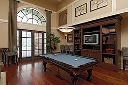 Billiards room in Clubhouse