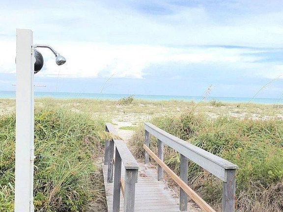 walkway to the private Golden beach