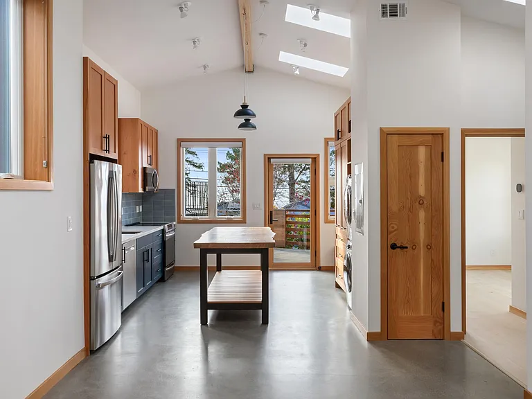 Kitchen from living room