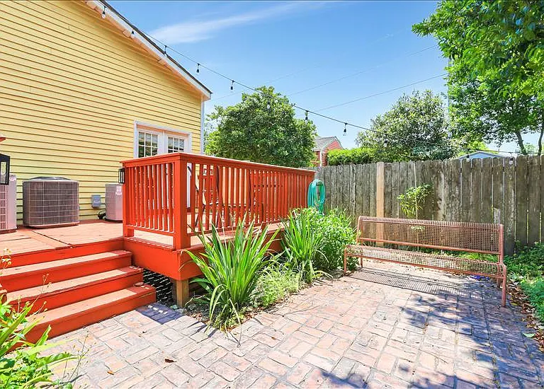 Shared backyard
